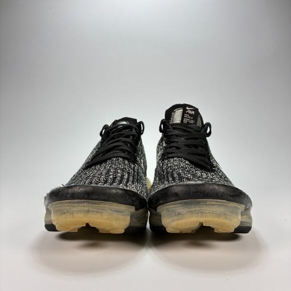 Nike Air VaporMax Flyknit 3 Oreo Running Shoes Sneakers AJ6910-001 Womens Sz 8.5 - Picture 2 of 10